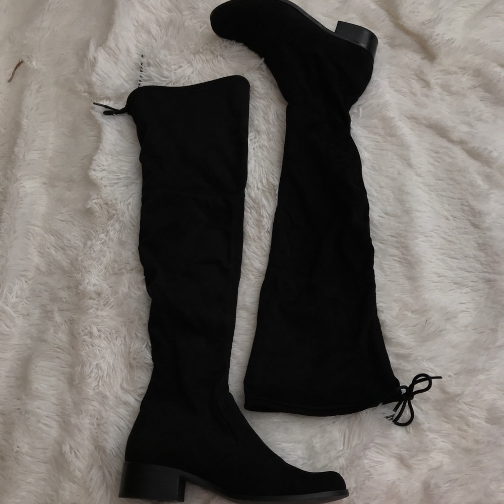 Charles David Over the Knee Suede Boots